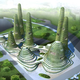 Illustration for article titled Dubai Got It Wrong: Hill-Shaped Green Buildings Are The Future